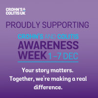 Awareness Week blue graphic