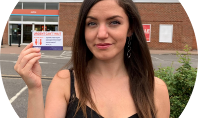 Nicky Can't Wait Card