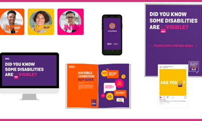 Collage of NEDIV assets