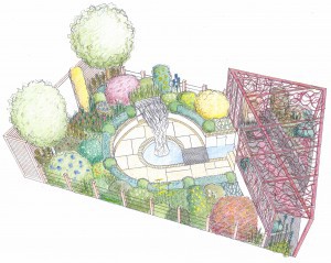 Crohn’s & Colitis UK charity garden