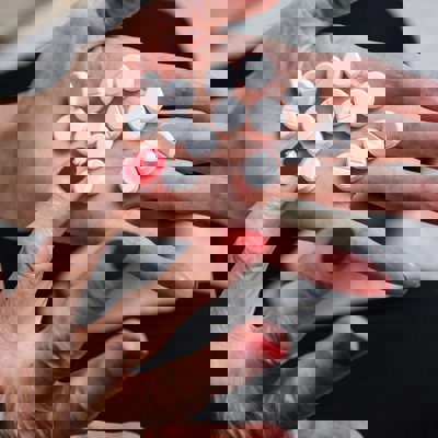 Older Hands Counting Tablets