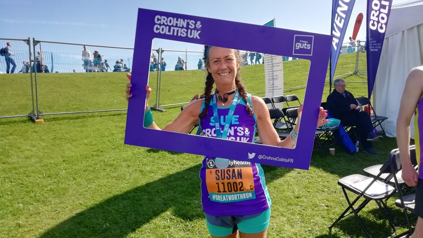 Runner in Great North Run