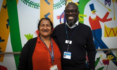 Two healthcare professionals