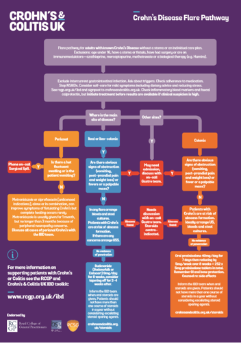 Crohn's Disease Flare Pathway